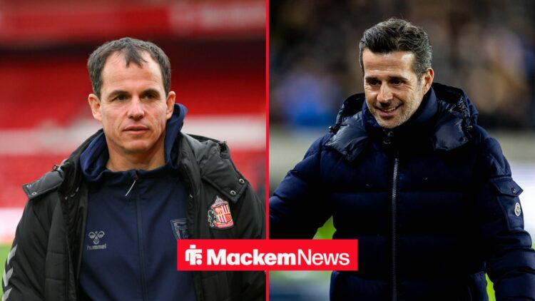 Regis Le Bris and Marco Silva side-by-side