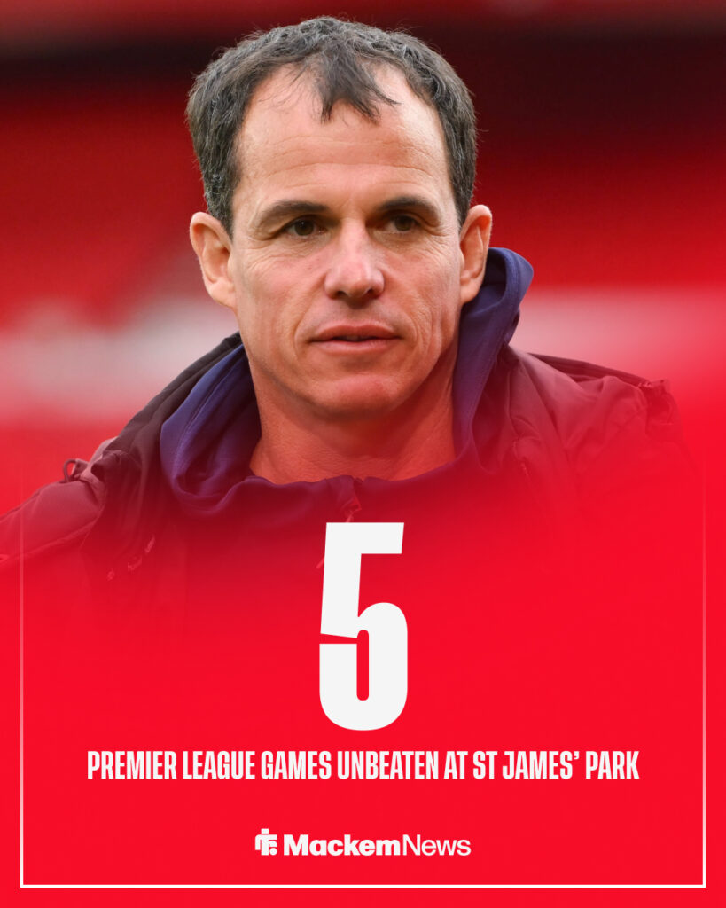 Sunderland's Premier League record at St James' Park