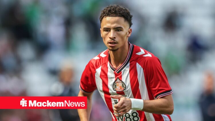 Chemsdine Talbi in action for Sunderland.