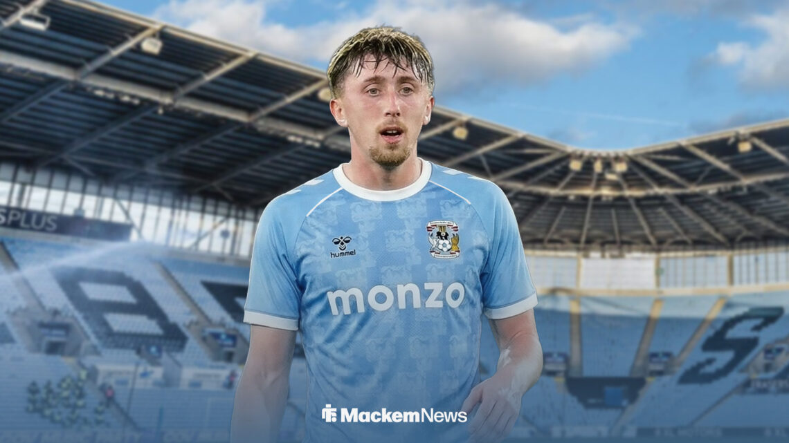 Dan Neil in a Coventry kit