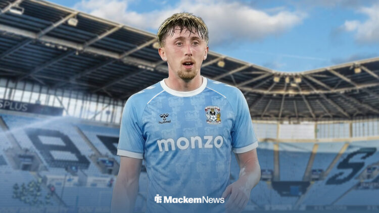 Dan Neil in a Coventry kit