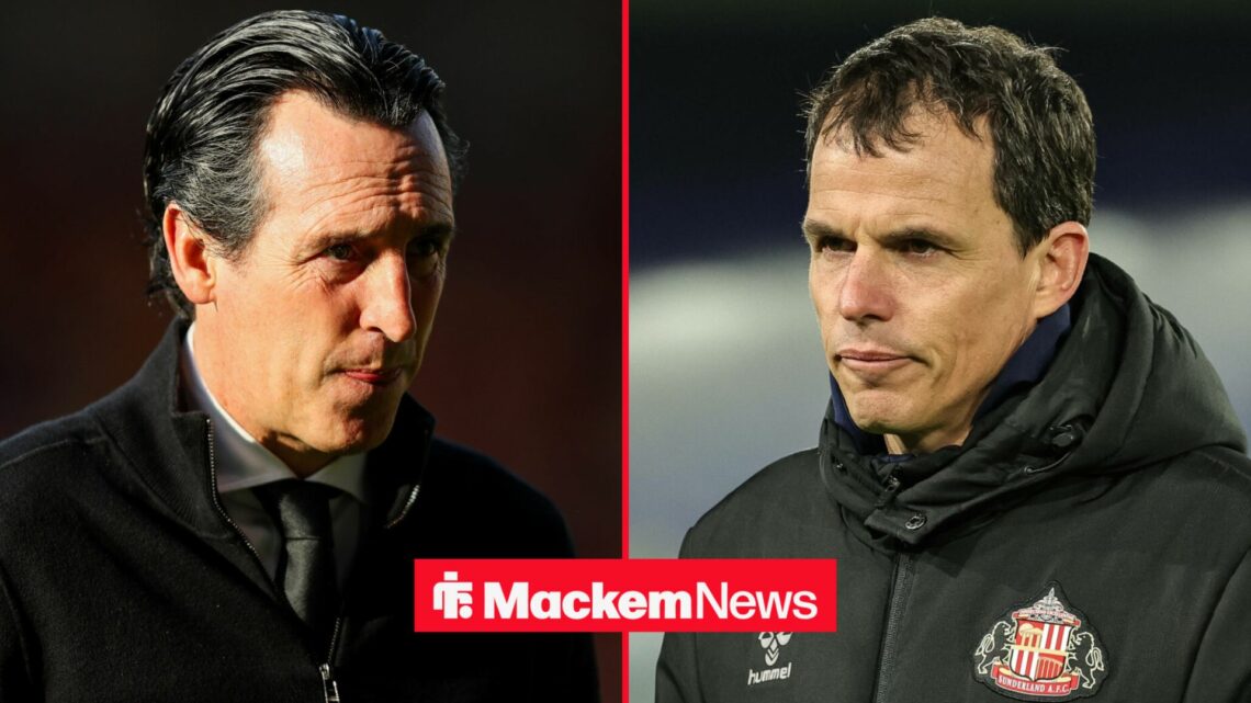 Unai Emery and Regis Le Bris