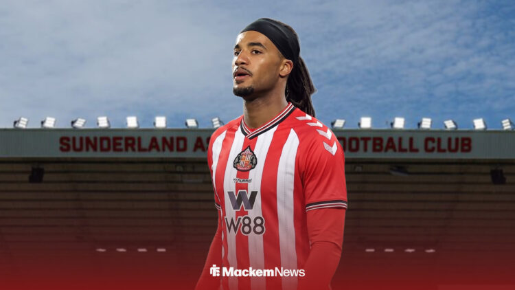 Archie Brown in Sunderland shirt